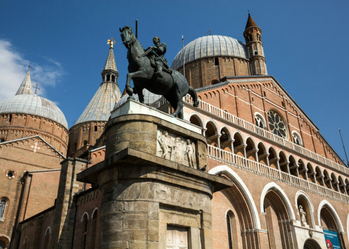 Padua, Italy - May 3, 2016: Basilica di Sant'Antonio da Padova in Padua, Italy
